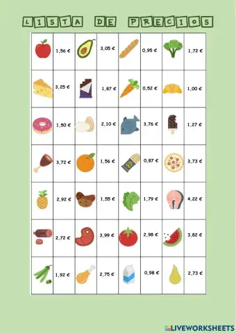 Supermercado euros 2