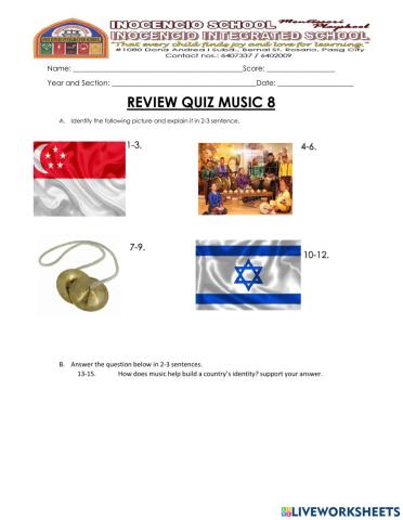 Q3-review quiz music 8