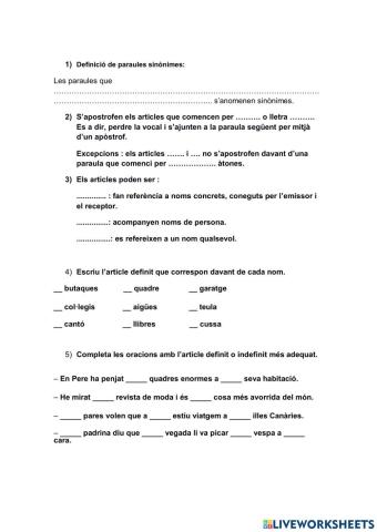 Examen català tema 6