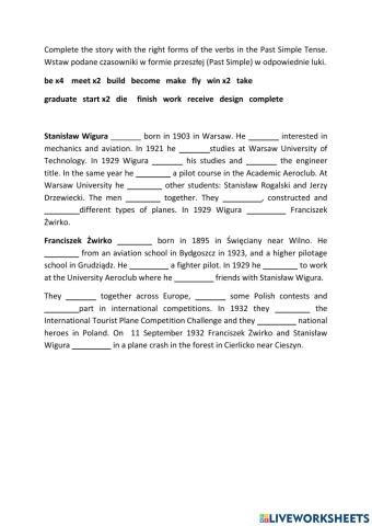 Famous Polish pilots