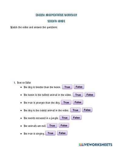Evaluación de argumentación