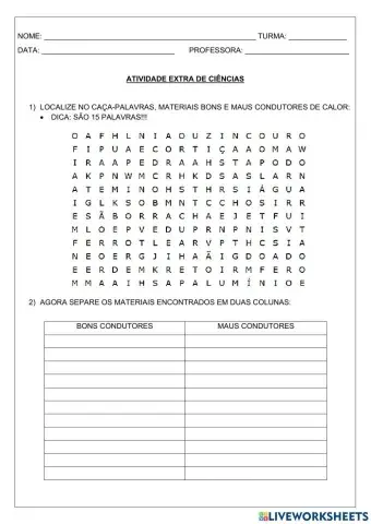 Propriedades físicas dos materiais