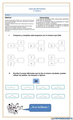 Guía formativa- Números hasta 100