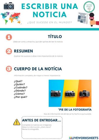 Escribir una noticia 3