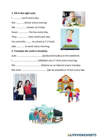 Present Simple Affirmative