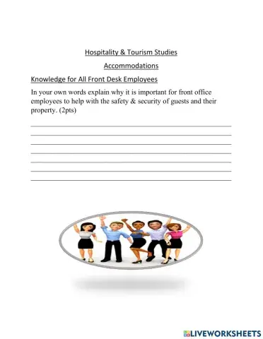 Knowledge for all front office employees