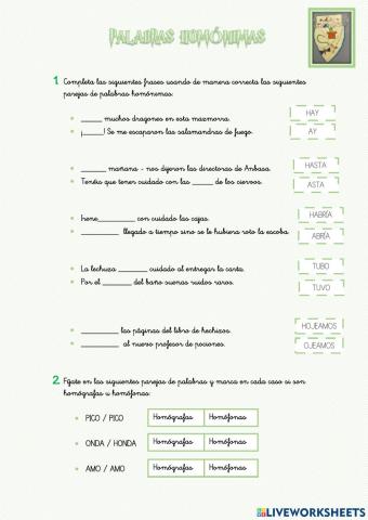 Homónimas MAGIC KIDS