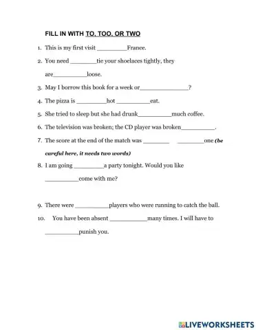 Homophones -to-two-too