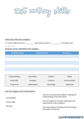 21st century skills