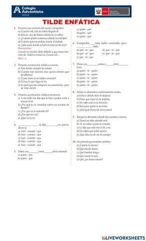 Tilde enfática