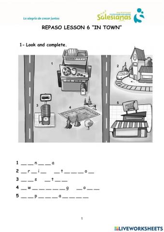 Review lesson 6 English