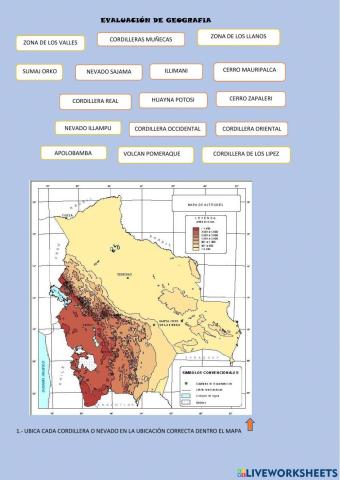 Geografia de bolivia