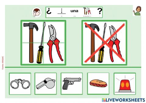 Categoria 3 herramienta policia