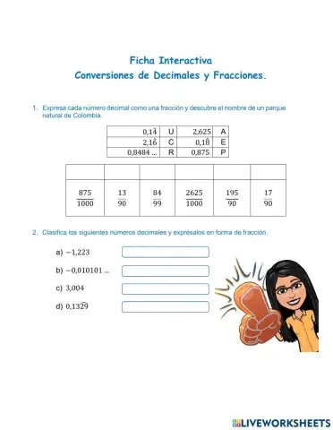 Expresiones Decimales de Números Racionales