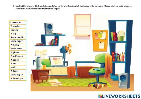 Bedroom description - there is-are