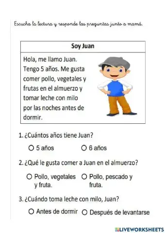 Comprensión Lectora