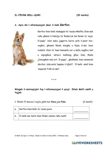 Il-Fehem mill-Qari - Gerfex