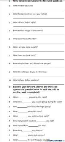 Auxiliary verbs practice student 1