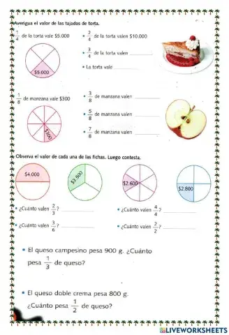 Fracción de una cantidad