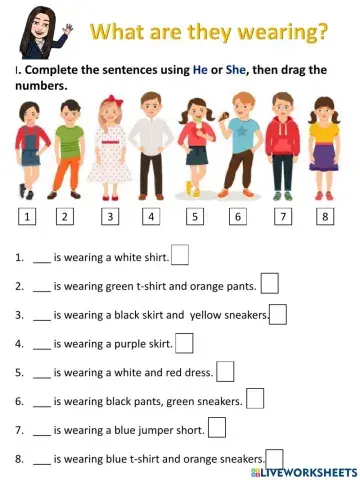 What are they wearing?