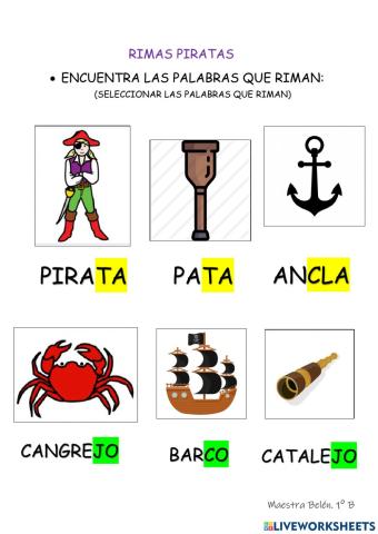 Rimas piratas