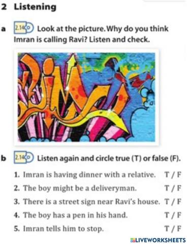 Listening modal verbs