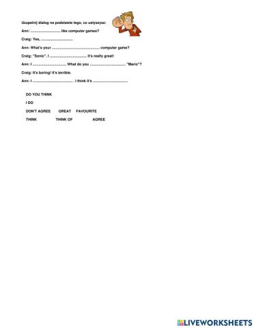 Giving opinions elementary