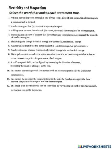 PS-17-09-Electricity and Magnetism