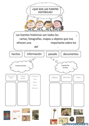 Las fuentes históricas