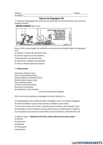 Figuras de linguagem  II