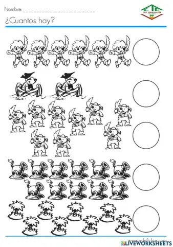 ¿Cuántos hay? 2