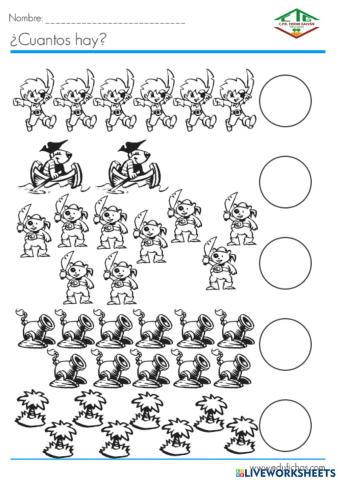 ¿Cuántos hay? 2