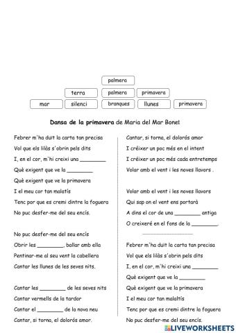 Dansa de la primavera 1