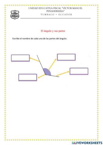 El ángulo y sus partes