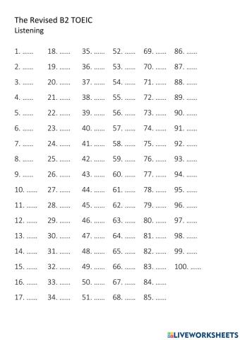 TOEIC Listening P.T. 2