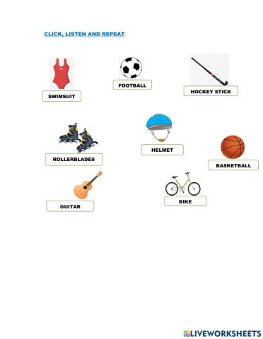 Sports'objects