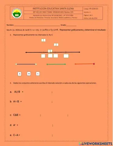 Registro de actividad de operaciones con ángulos