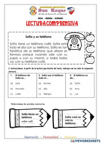 Lectura comprensiva