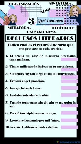 Recursos literarios