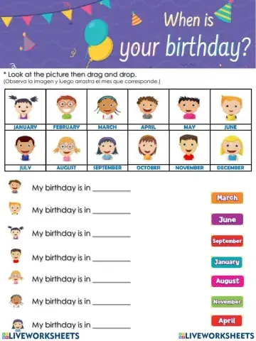 When is your birthday?