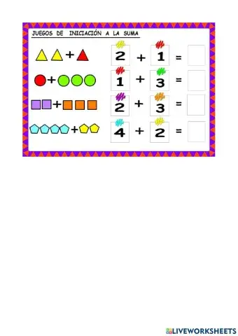 Iniciación a las sumas