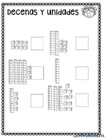 Unidades y decenas