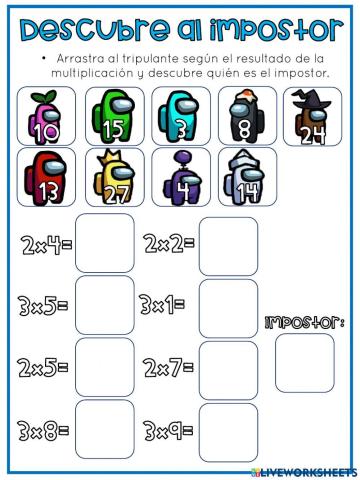 Descubre al impostor