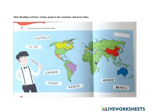 Reading Activity: The new class