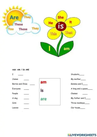 Level 1 am is are revision