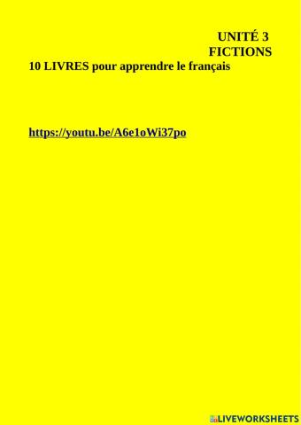 10 livres pour apprendre français