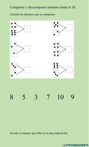 Componer y descomponer