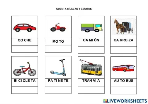 Medios de transportes