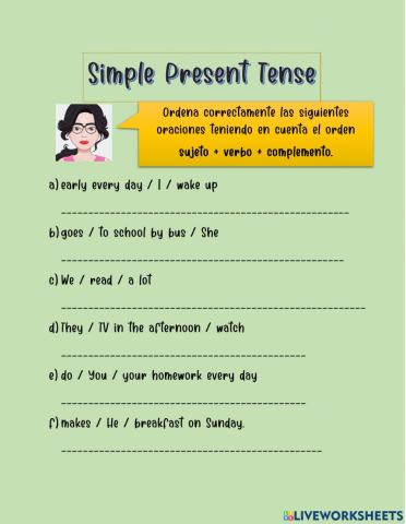 Simple present Tense