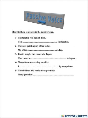 Passive voice